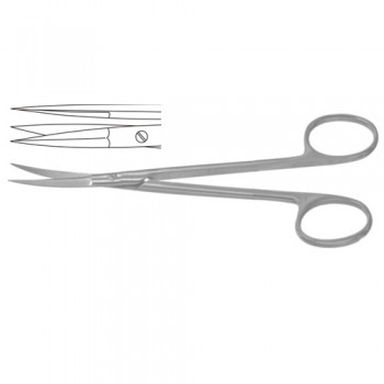 Peck-Joseph Face-Lift Scissor Straight - Sharp/Sharp Stainless Steel, 14.5 cm - 5 3/4"